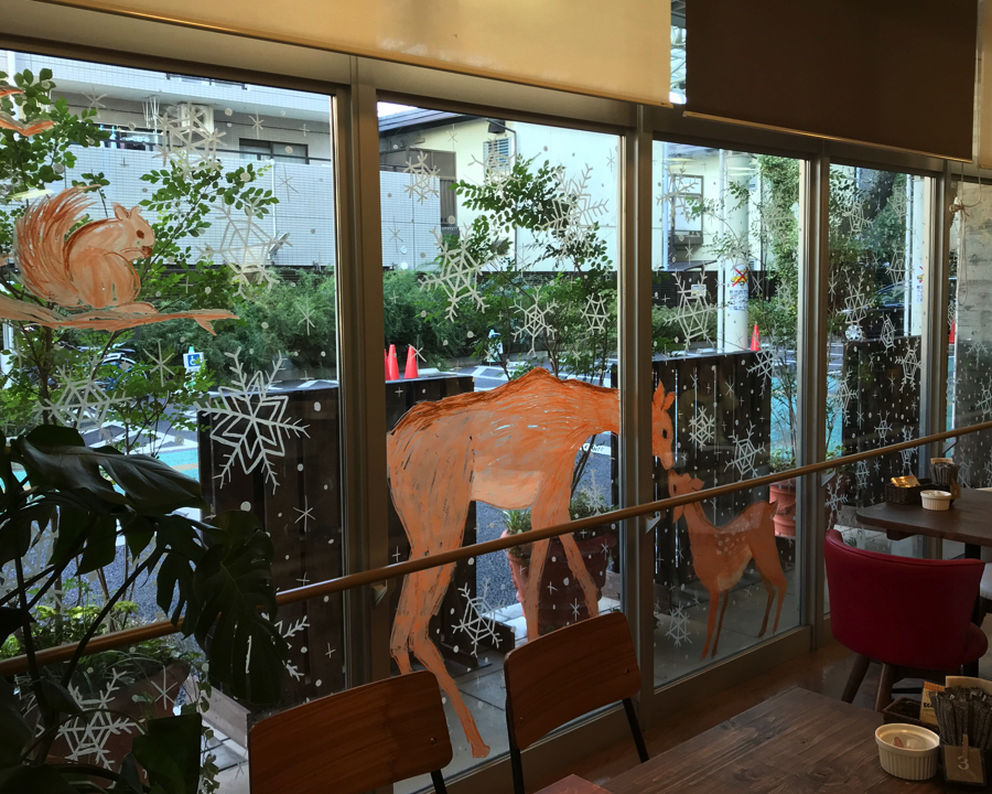 【西東京市田無・講座】窓にハートを描こう♥ウィンドウアートワークショップ